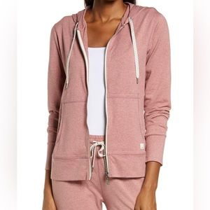NWOT Vuori Halo Performance Zip up Pink